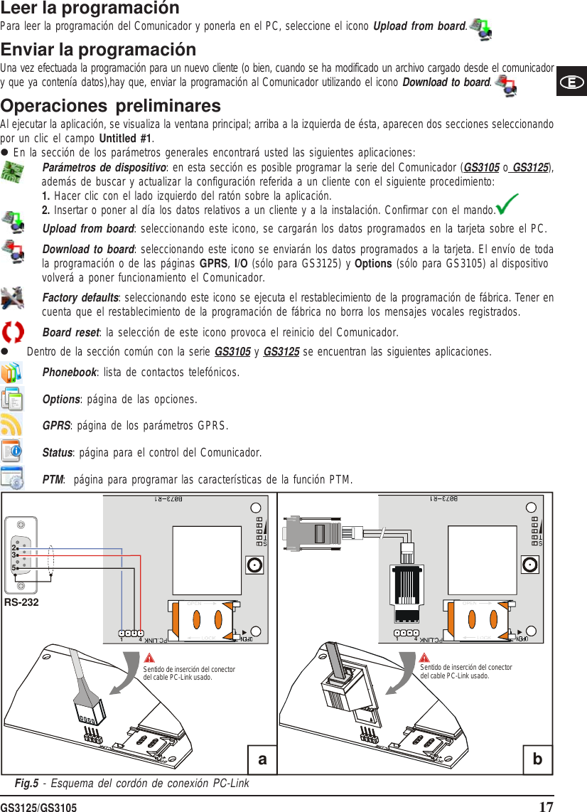 Page 17 of Tyco Safety Canada 12GS3125 GSM/GPRS Alarm Communicator User Manual istisd2wgs3125 1 0 lingue SPA POR ENG pmd