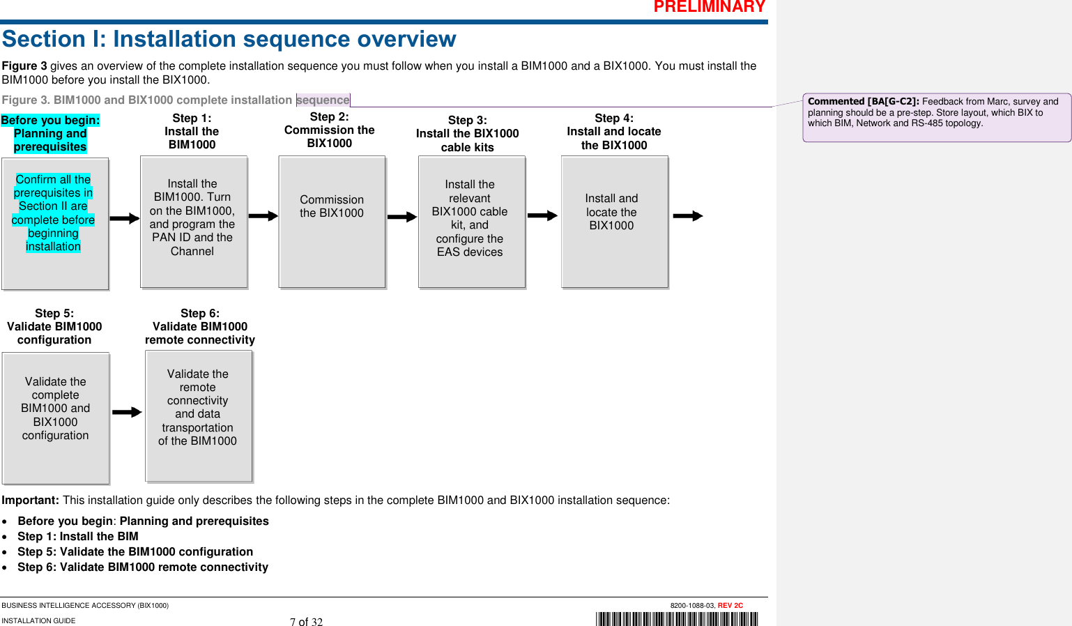 Page 7 of Tyco Safety Sensormatic BIM1000 Business Intelligence Module User Manual 