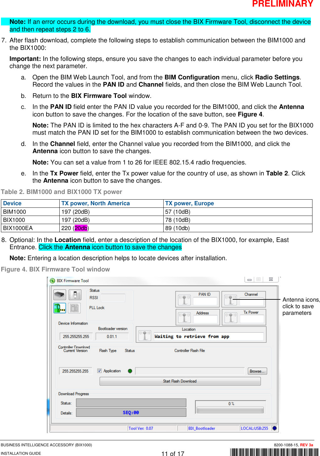 Page 11 of Tyco Safety Sensormatic BIX1000 Business Intelligence Module User Manual BIX1000 Manual Rev3ax