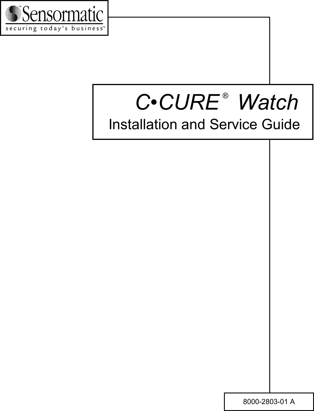 8000-2803-01 AC•CURE ® WatchInstallation and Service Guide
