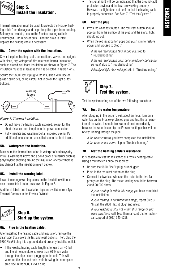 Page 9 of 11 - Tyco Tyco-Frostex-9800-Users-Manual- H56581_0905[1]  Tyco-frostex-9800-users-manual