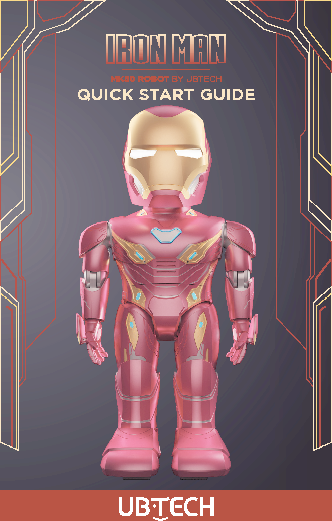 UBTECH ROBOTICS IM050 IRON MAN MK50 ROBOT BY UBTECH User Manual