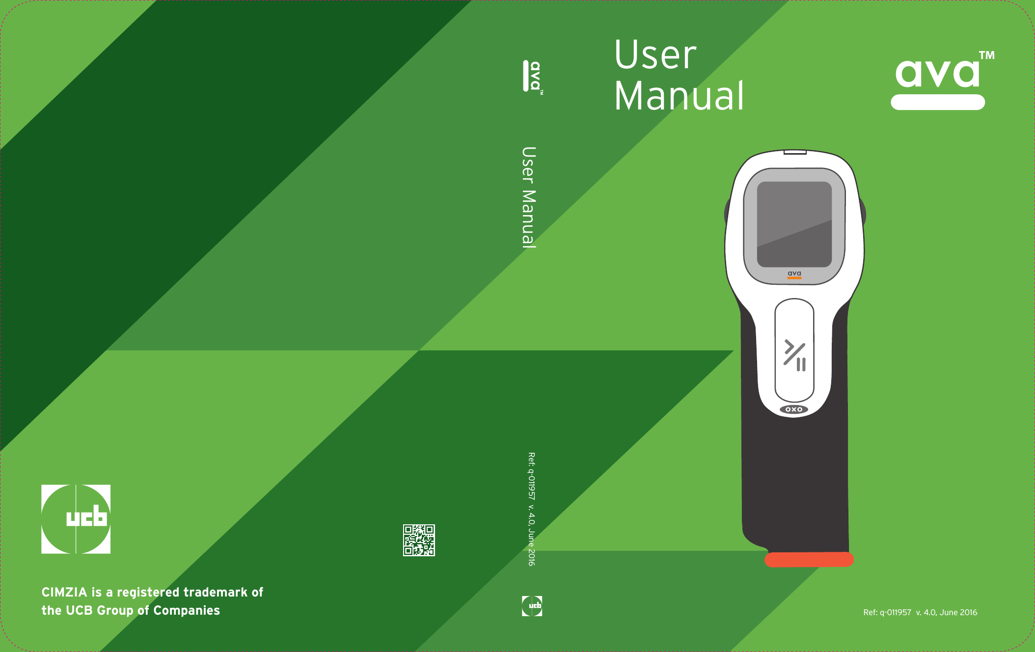 UserManualUser Manual Ref: q-011957  v. 4.0, June 2016Ref: q-011957  v. 4.0, June 2016CIMZIA is a registered trademark of the UCB Group of Companies