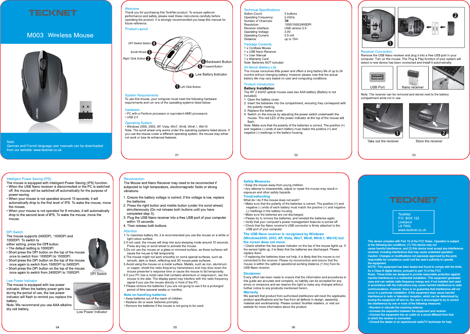 WireThis device complies with Part 15 of the FCC Rules. Operation is subjectto the following two conditions: (1) This device may notcause harmful interference, and (2) this device must accept any interference received, including interference that may cause undesired operation.Caution: Changes or modifications not expressly approved by the party responsible for compliance could void the user&apos;s authority to operate the equipment.NOTE: This equipment has been tested and found to comply with the limits for a Class B digital device, pursuant to part 15 of the FCCRules. These limits are designed to provide reasonable protection against harmful interference in a residential installation. This equipment generatesuses and can radiate radio frequency energy and, if not installed and used in accordance with the instructions,may cause harmful interference to radio communications. However, there is no guarantee that interference will not occur in a particular installation. If this equipment does cause harmful interference to radio or television reception, which can be determined byturning the equipment off and on, the user is encouraged to try to correct the interference by one or more of the following measures:--Reorient or relocate the receiving antenna.--Increase the separation between the equipment and receiver.--Connect the equipment into an outlet on a circuit different from that to which the receiver is connected.--Consult the dealer or an experienced radio/TV technician for help.34