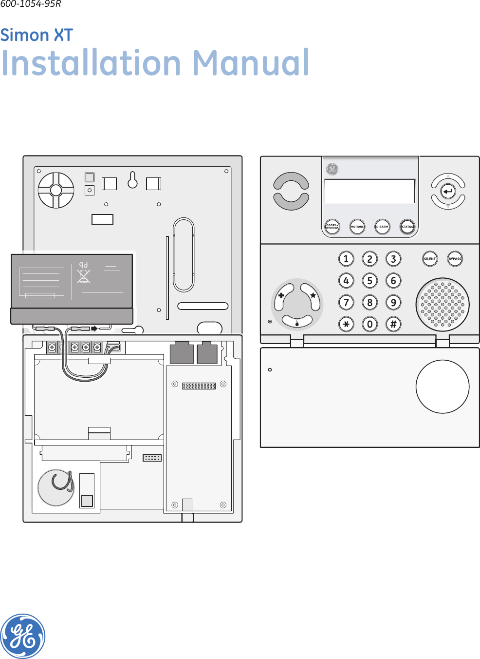 PbgSimon XTInstallation Manual600-1054-95R