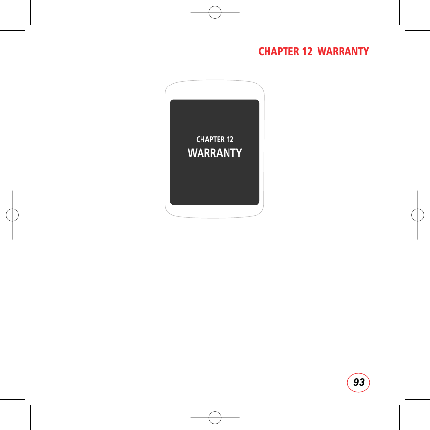 93CHAPTER 12  WARRANTYCHAPTER 12 WARRANTY