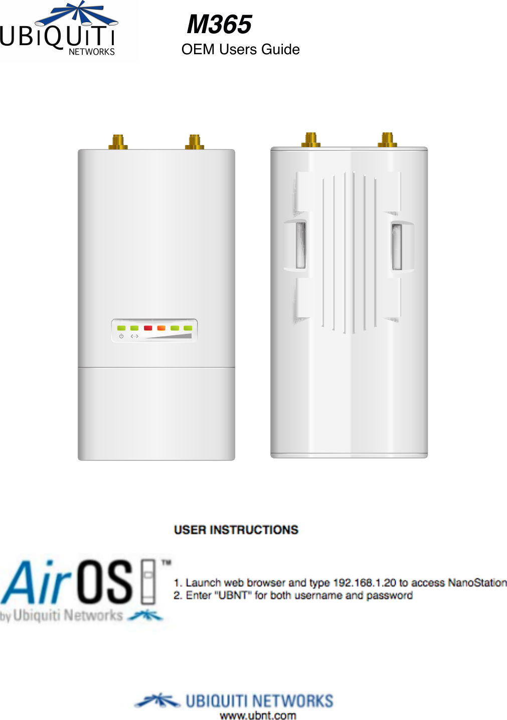 M365OEM Users Guide