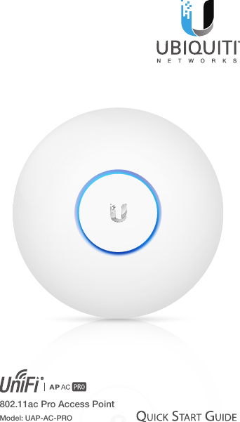 802.11ac Pro Access PointModel: UAP-AC-PRO