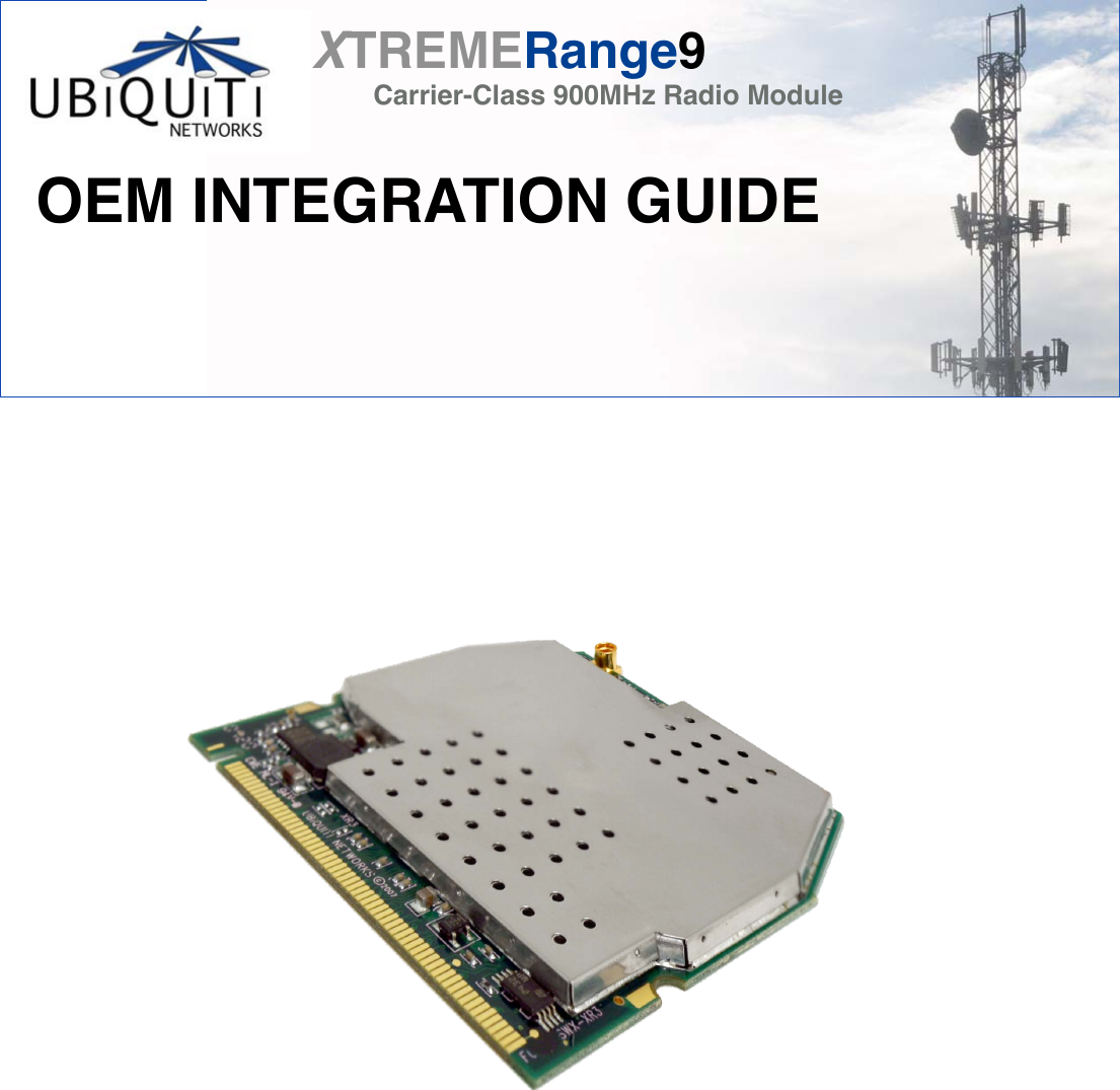 ubiquiti networks xr9 900mhz wireless pcmcia module user manual