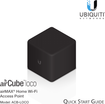 airMAX® Home Wi-Fi Access PointModel: ACB-LOCO