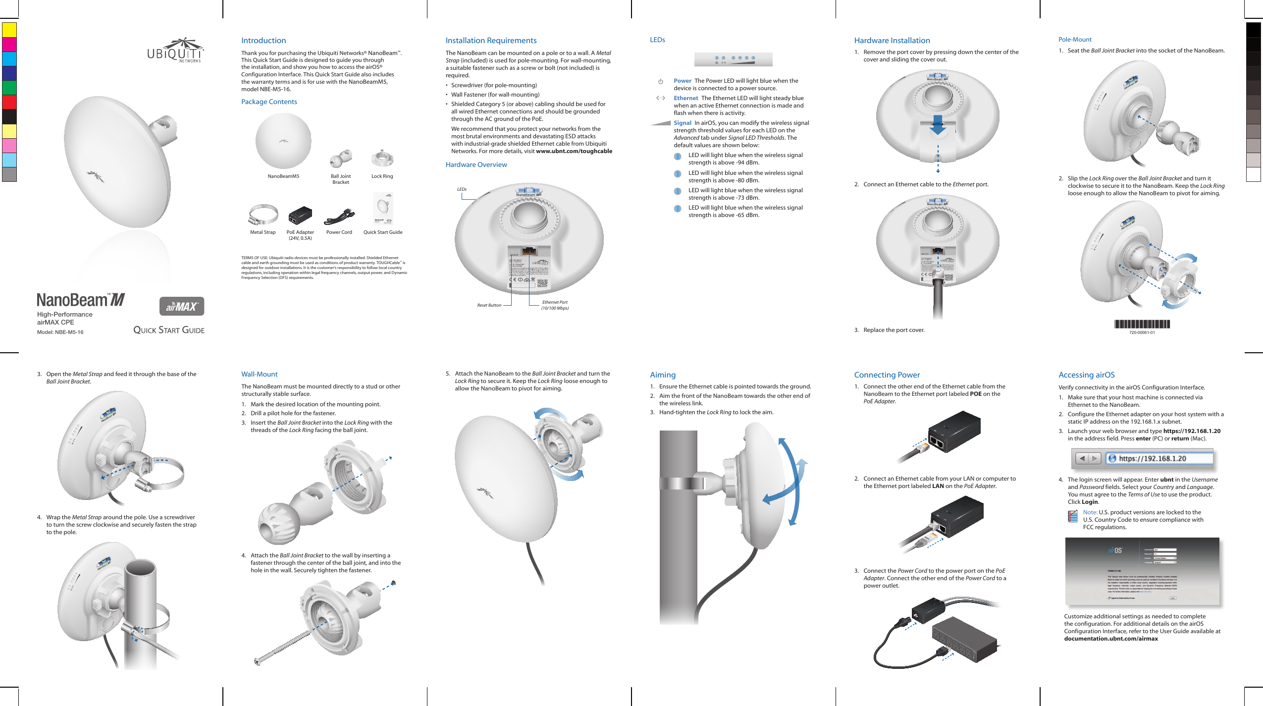 Ubiquiti NBM5 AirMax AP User Manual