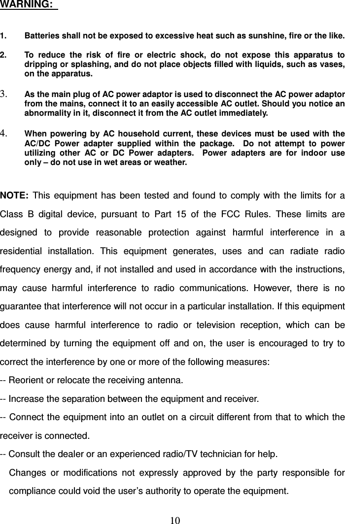 Page 6 of Uni Art Precise HP4191A-001T 900MHz Wireless Headphone User Manual HP4190A