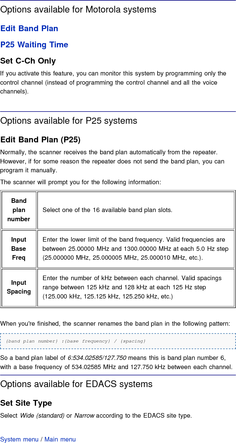 Page 114 of Uniden America UB359 Handheld Scanning Receiver User Manual Main Page   Uniden Scanners Guide