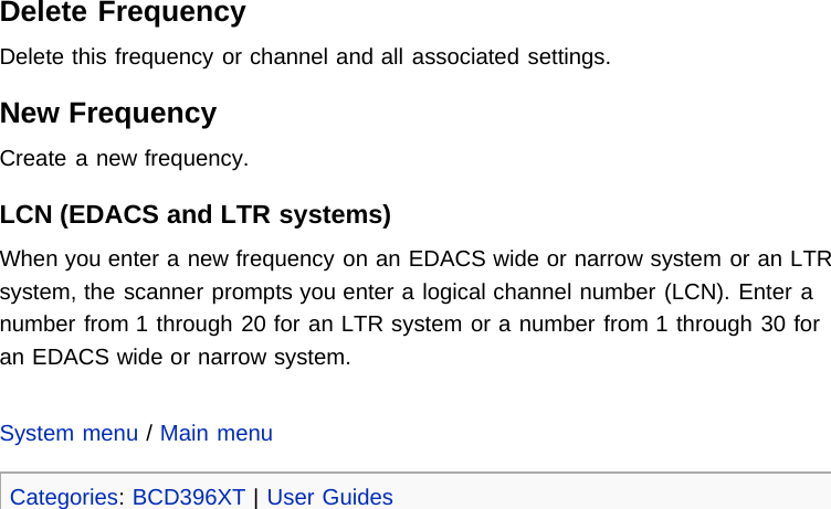 Page 116 of Uniden America UB359 Handheld Scanning Receiver User Manual Main Page   Uniden Scanners Guide