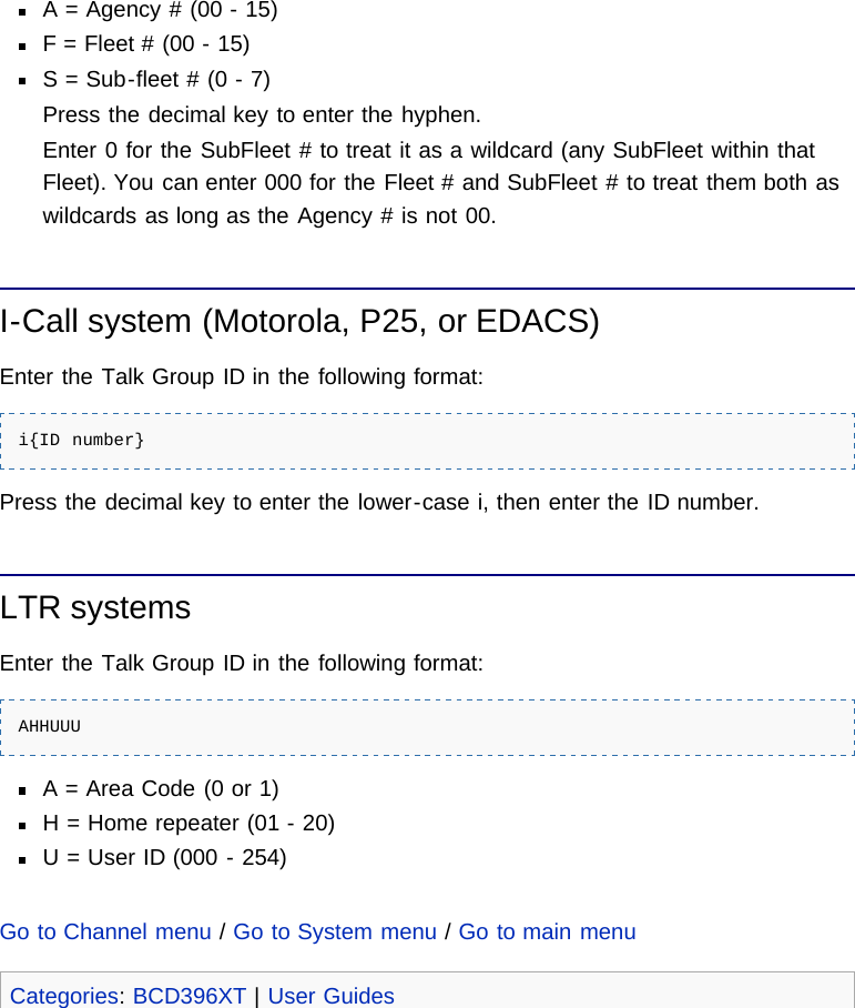 Page 126 of Uniden America UB359 Handheld Scanning Receiver User Manual Main Page   Uniden Scanners Guide