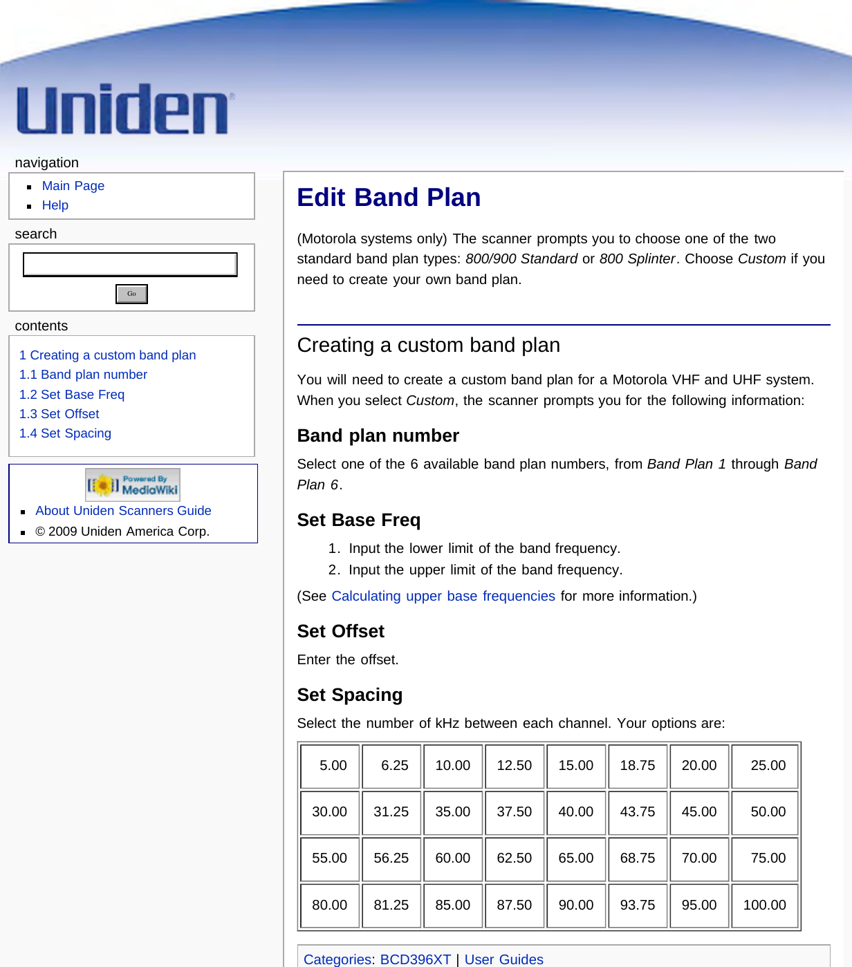 Page 129 of Uniden America UB359 Handheld Scanning Receiver User Manual Main Page   Uniden Scanners Guide