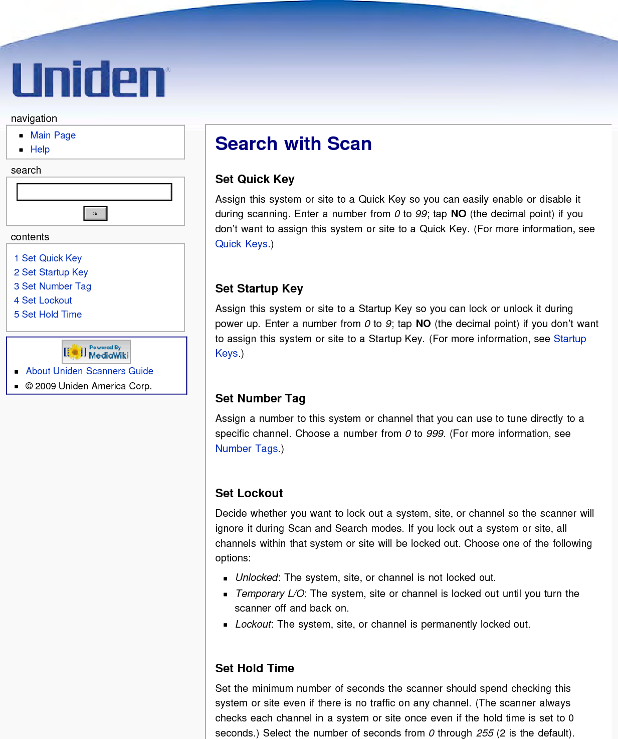 Page 154 of Uniden America UB359 Handheld Scanning Receiver User Manual Main Page   Uniden Scanners Guide