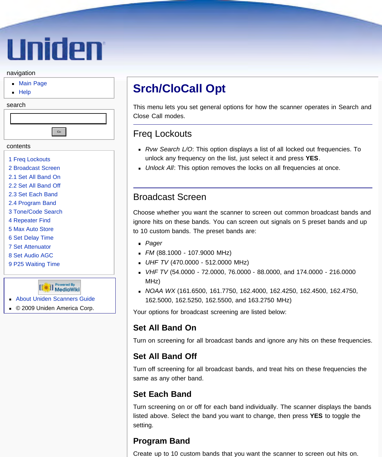 Page 171 of Uniden America UB359 Handheld Scanning Receiver User Manual Main Page   Uniden Scanners Guide