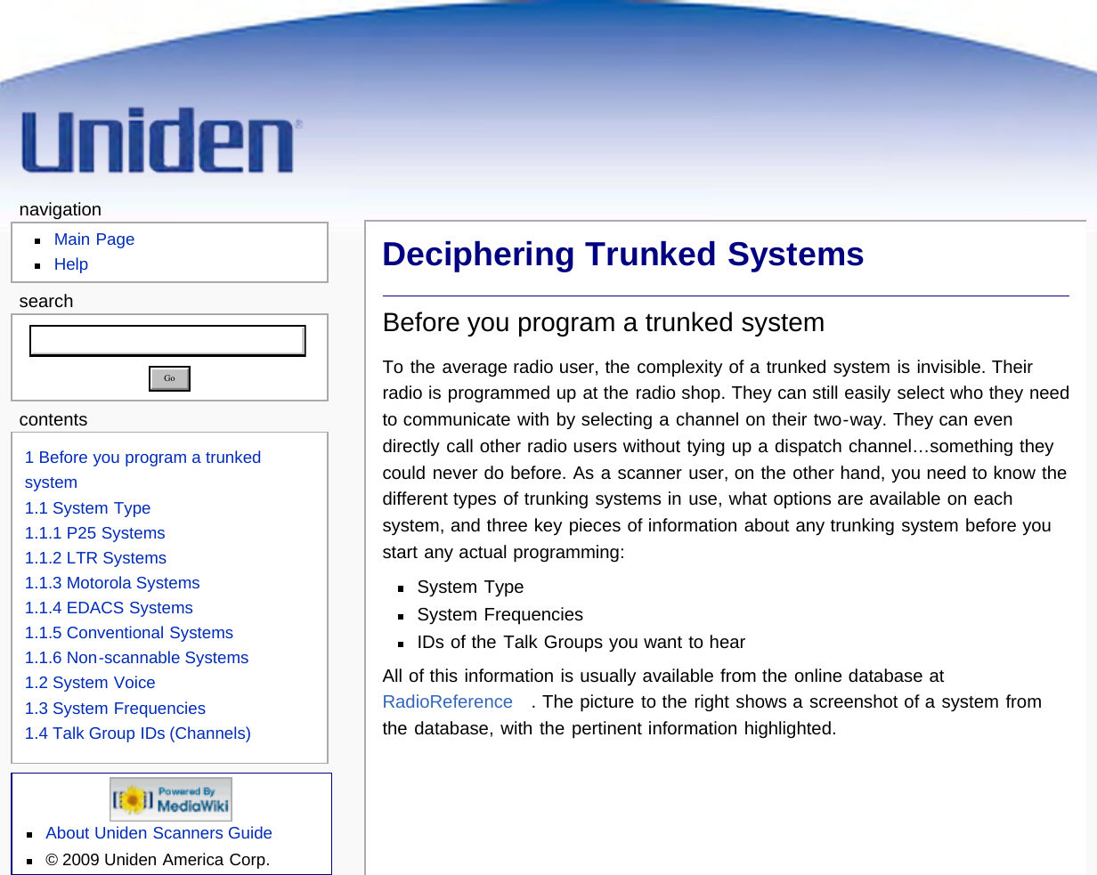 Page 34 of Uniden America UB359 Handheld Scanning Receiver User Manual Main Page   Uniden Scanners Guide