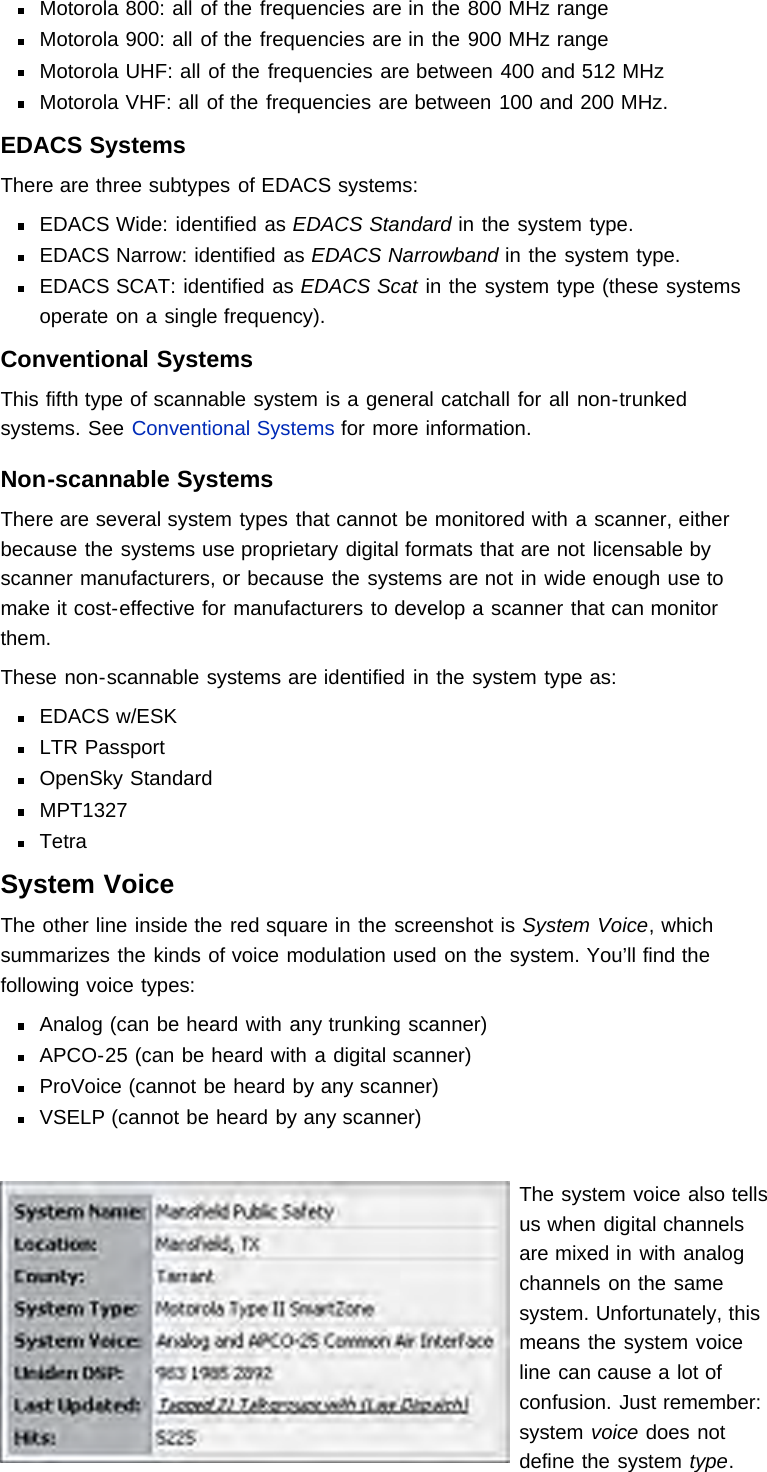 Page 36 of Uniden America UB359 Handheld Scanning Receiver User Manual Main Page   Uniden Scanners Guide