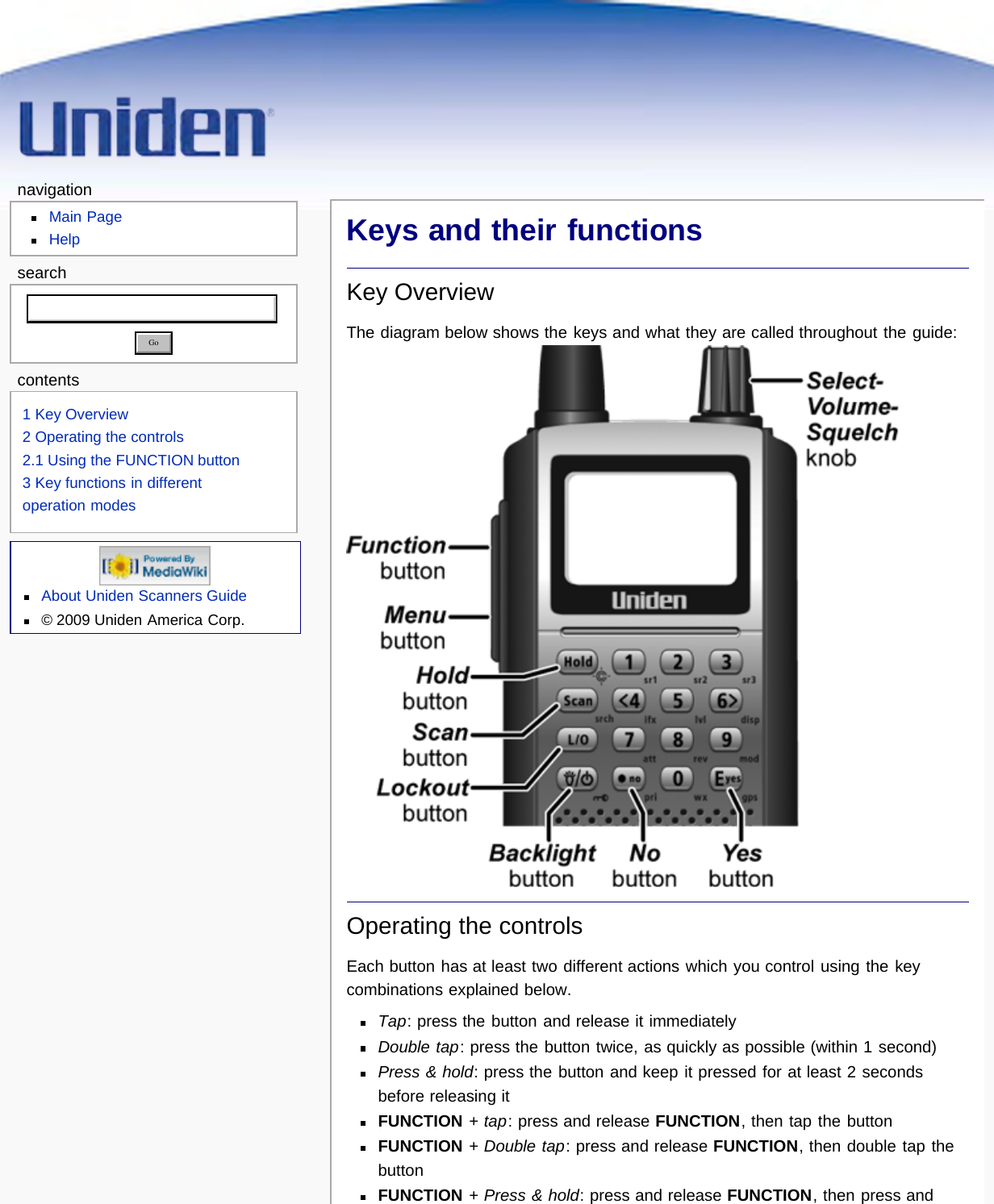 Page 60 of Uniden America UB359 Handheld Scanning Receiver User Manual Main Page   Uniden Scanners Guide