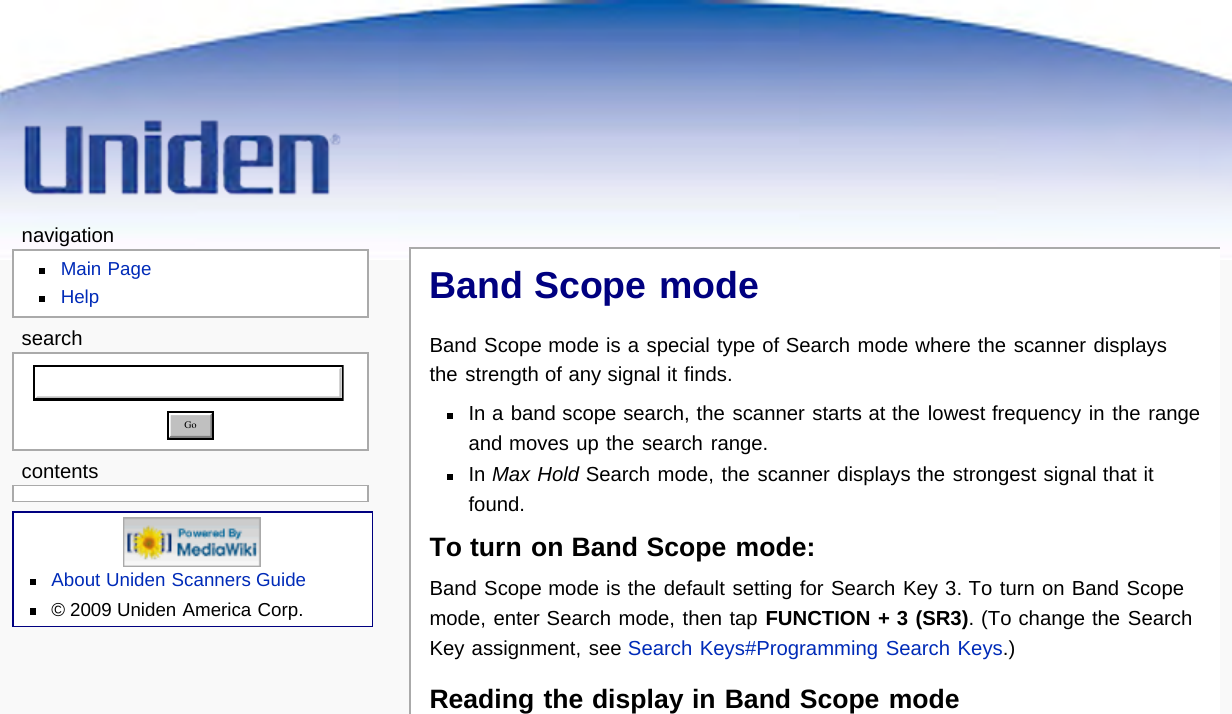 Page 87 of Uniden America UB359 Handheld Scanning Receiver User Manual Main Page   Uniden Scanners Guide