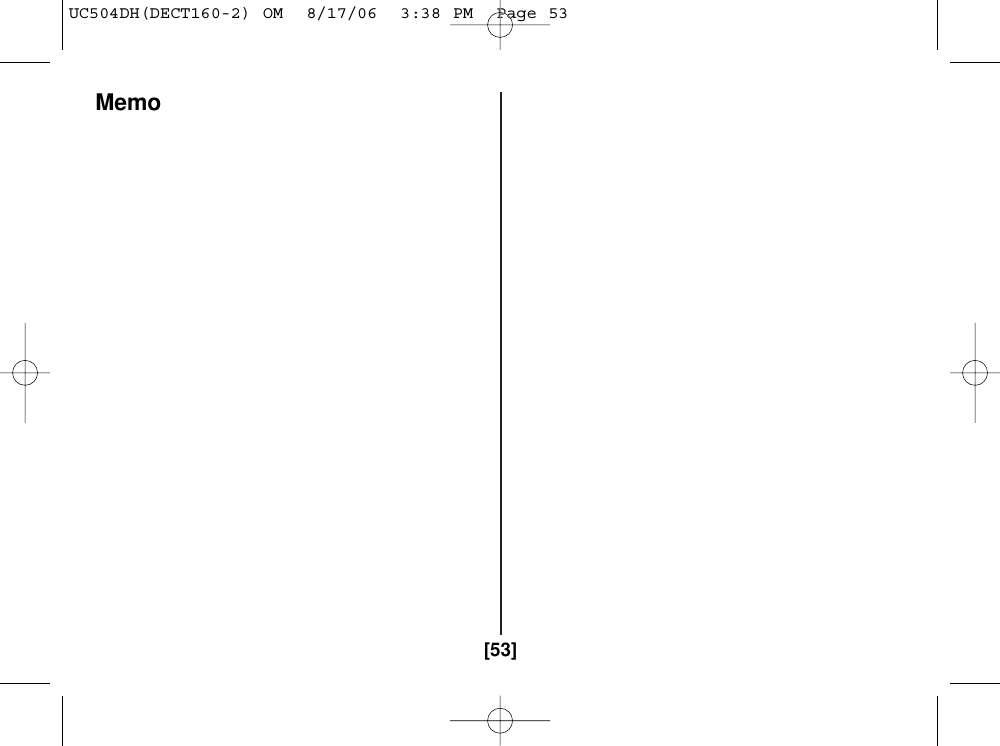 [53]MemoUC504DH(DECT160-2) OM  8/17/06  3:38 PM  Page 53