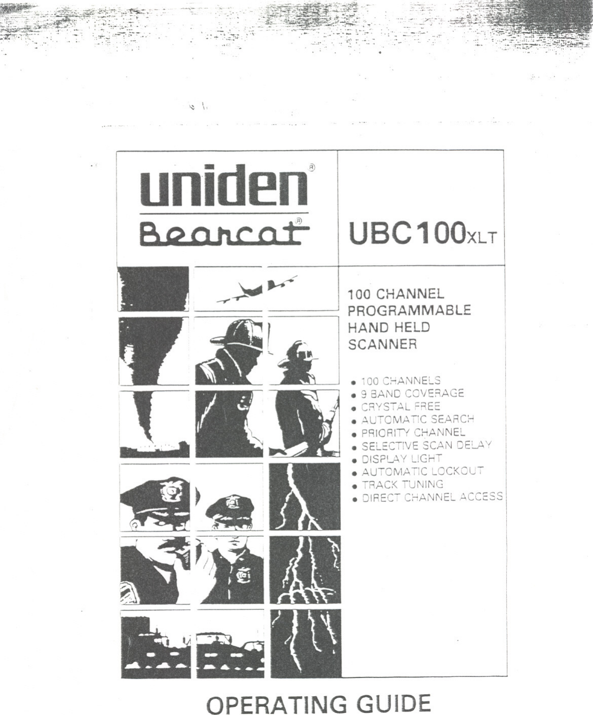 Page 1 of 11 - Uniden Uniden-Bearcat-Ubc100Xlt-Users-Manual-  Uniden-bearcat-ubc100xlt-users-manual