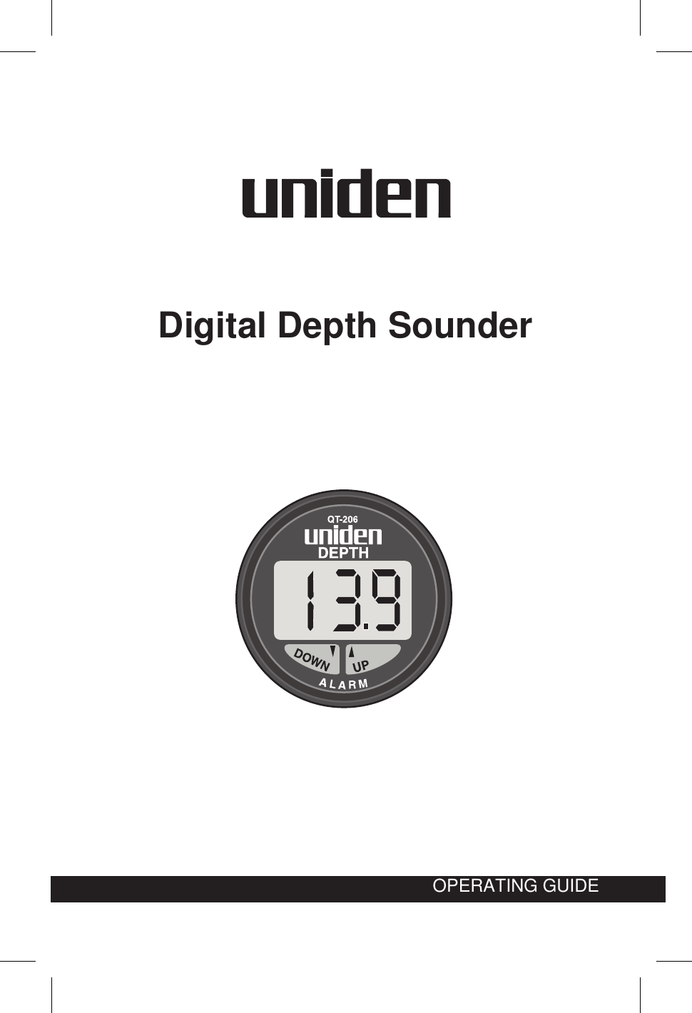 Uniden depth sounder Clearance