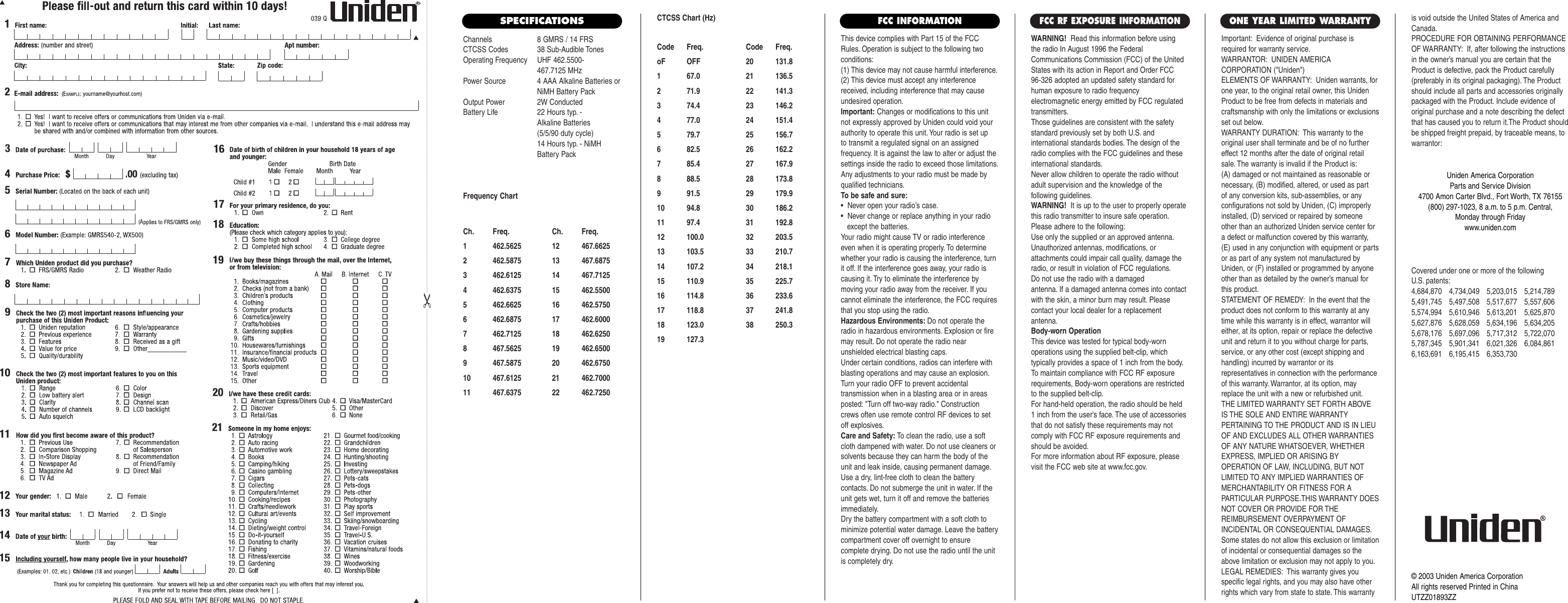 Page 2 of 2 - Uniden Uniden-Ecoterra-Gmrs680-Users-Manual- UT01893ZZ_1  Uniden-ecoterra-gmrs680-users-manual