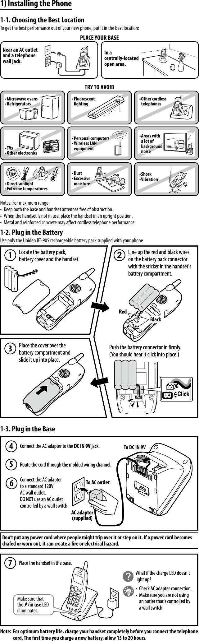 Page 2 of 12 - Uniden Uniden-Exi8560-Users-Manual-  Uniden-exi8560-users-manual