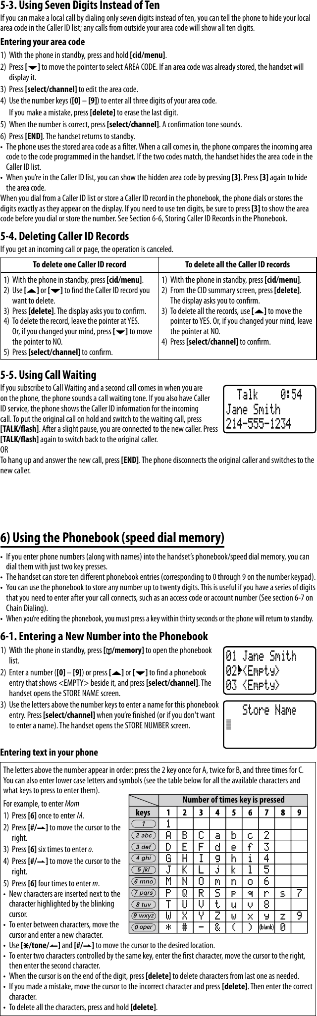 Page 7 of 12 - Uniden Uniden-Exi8560-Users-Manual-  Uniden-exi8560-users-manual