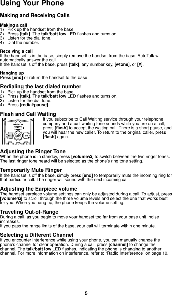 Page 6 of 12 - Uniden Uniden-Exp4540-Owners-Manual-  Uniden-exp4540-owners-manual