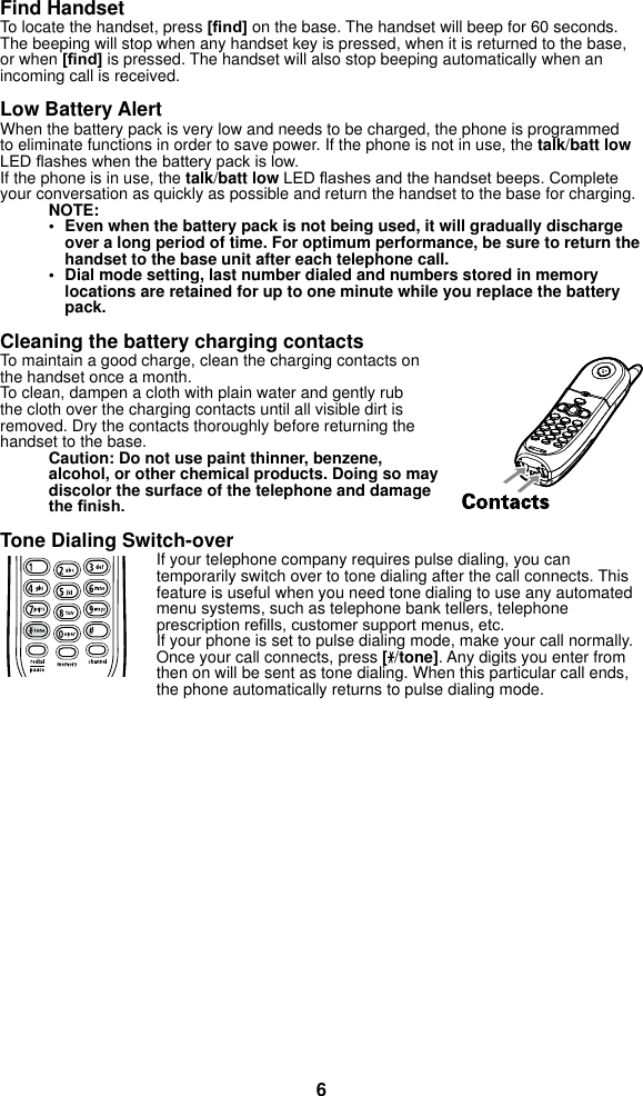 Page 7 of 12 - Uniden Uniden-Exp4540-Owners-Manual-  Uniden-exp4540-owners-manual