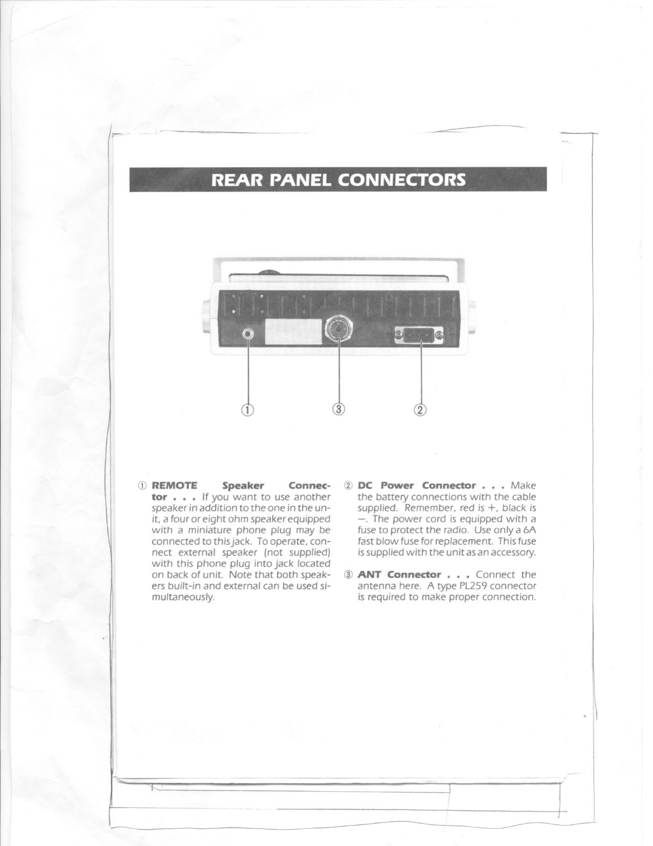 Page 5 of 10 - Uniden Uniden-Mc-610-Users-Manual-  Uniden-mc-610-users-manual