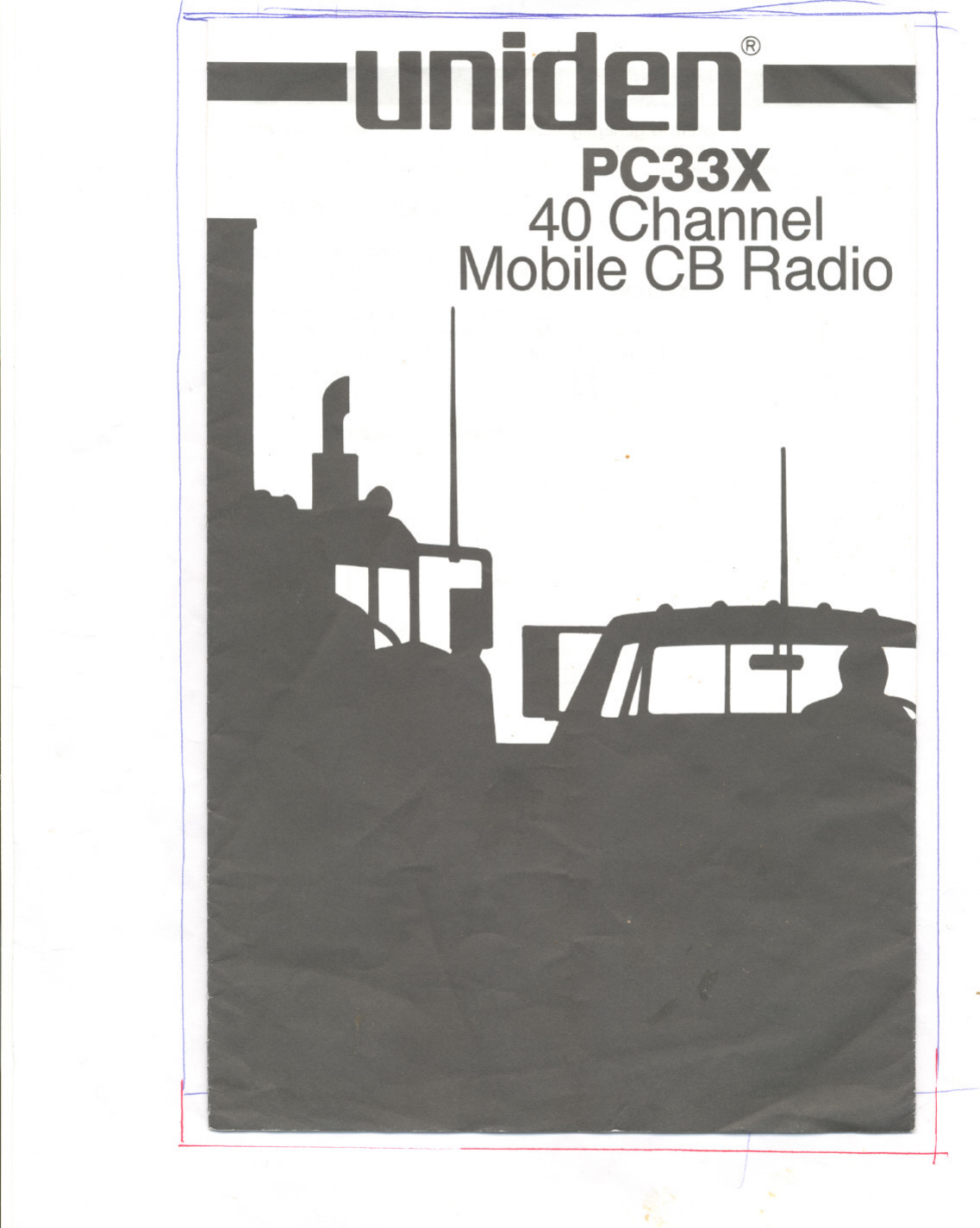 Page 1 of 8 - Uniden Uniden-Pc33X-Users-Manual-  Uniden-pc33x-users-manual