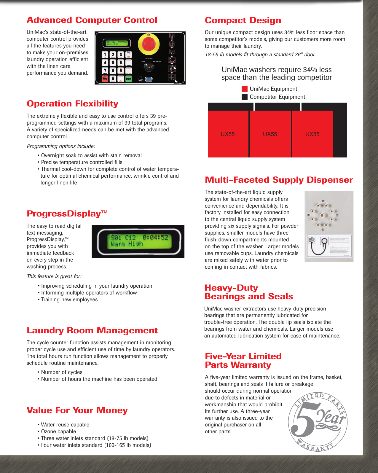 Page 3 of 4 - Unimac Unimac-Ux55-Users-Manual- Au03208  Unimac-ux55-users-manual