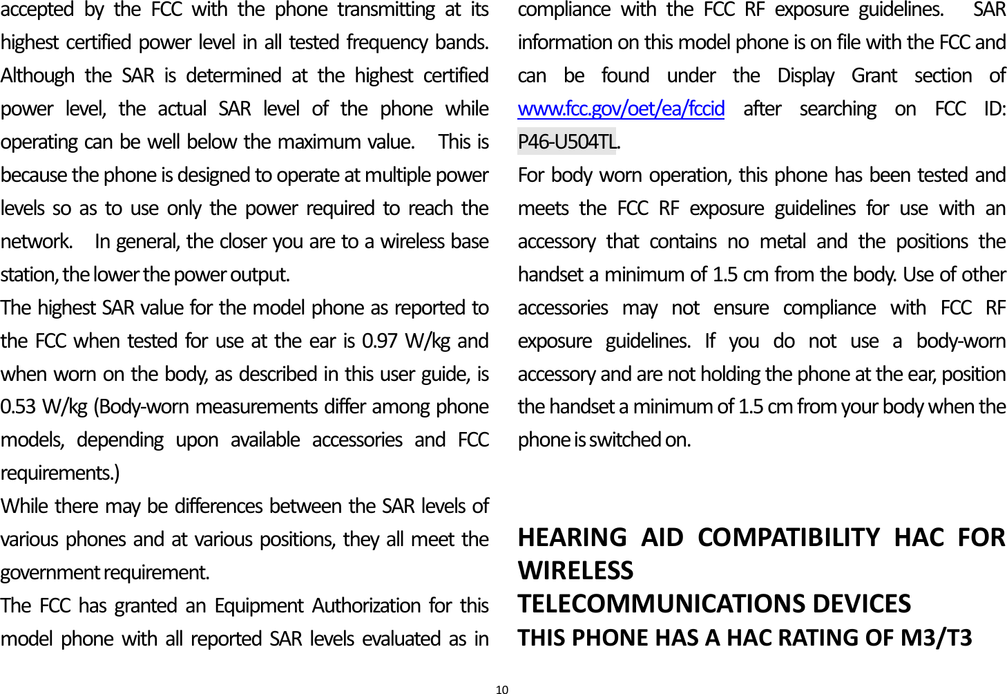 Page 11 of Unimax Communications U504TL Smartphone User Manual
