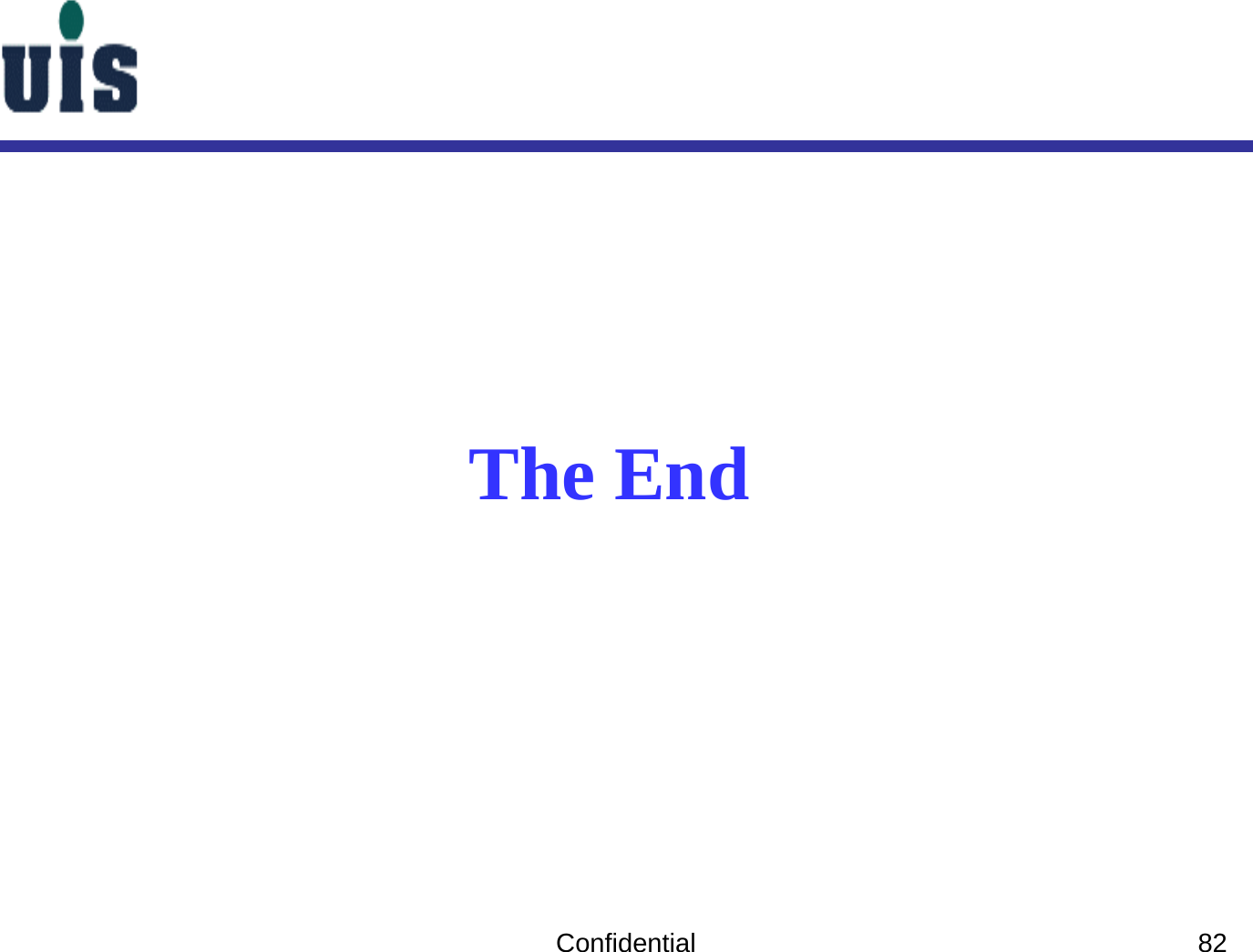 Confidential 82The End