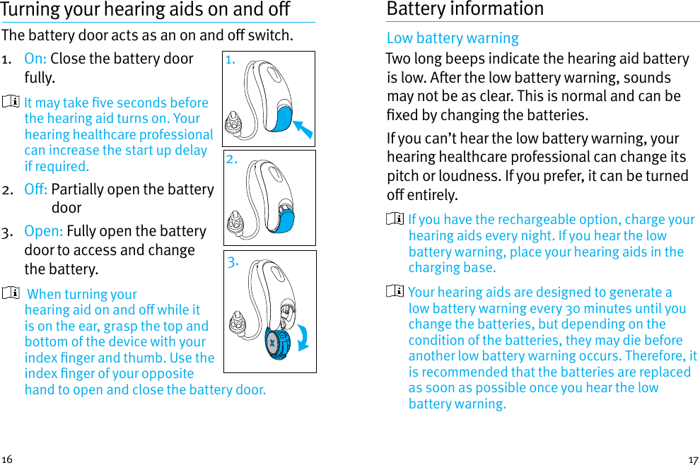 Page 14 of Unitron Hearing UBTD1 Hearing Aid User Manual english