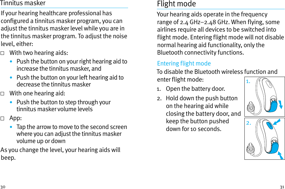 Page 21 of Unitron Hearing UBTD1 Hearing Aid User Manual english