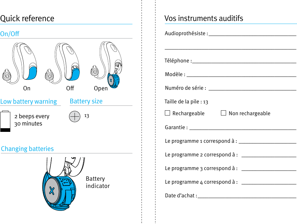 Page 4 of Unitron Hearing UBTD1 Hearing Aid User Manual english