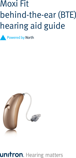 Moxi Fitbehind-the-ear (BTE) hearing aid guide