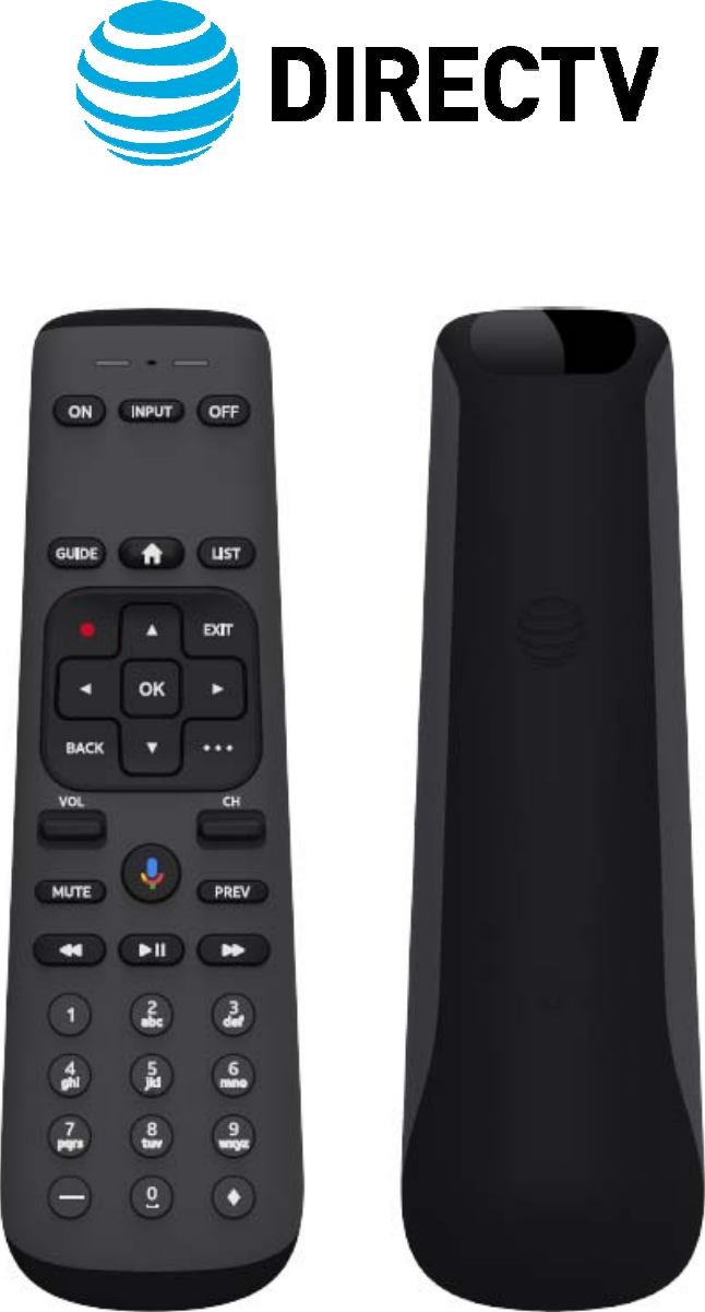 Universal Electronics R35602 AT& RC82V Geo Remote Control 2018 User Manual