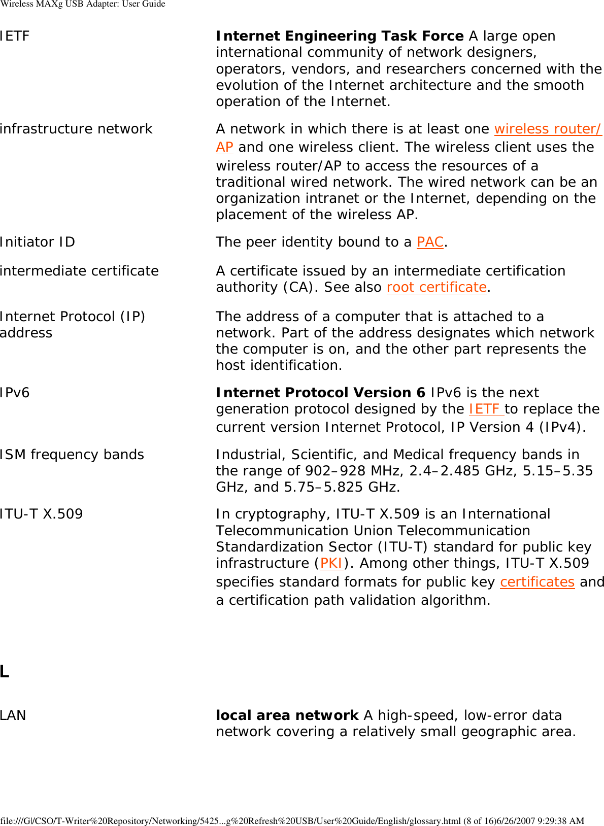 Page 102 of Universal Scientific USGBR02 USROBOTICS WIRELESS MAXg USB ADAPTER User Manual Wireless MAXg USB Adapter  User Guide