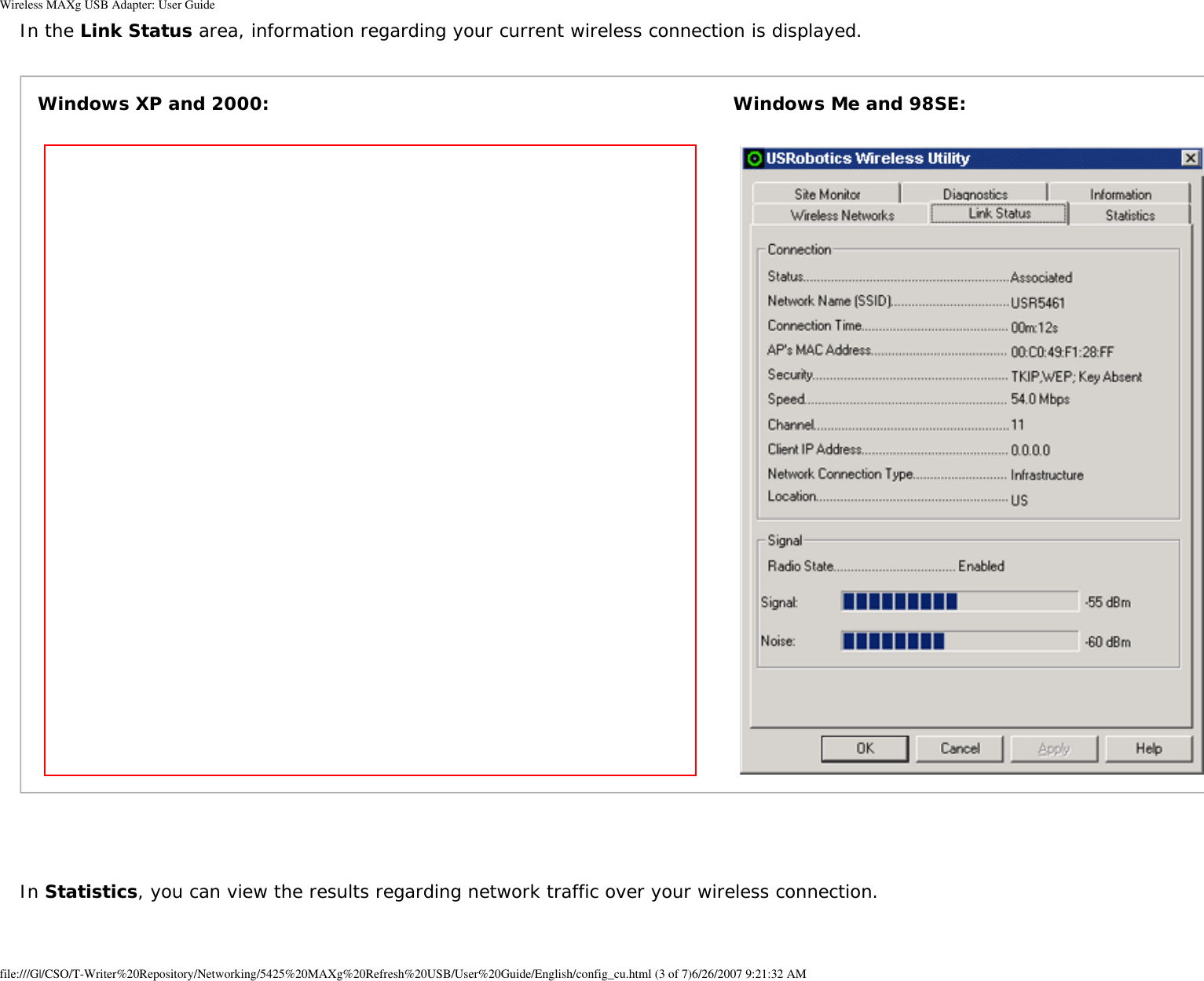 Page 37 of Universal Scientific USGBR02 USROBOTICS WIRELESS MAXg USB ADAPTER User Manual Wireless MAXg USB Adapter  User Guide