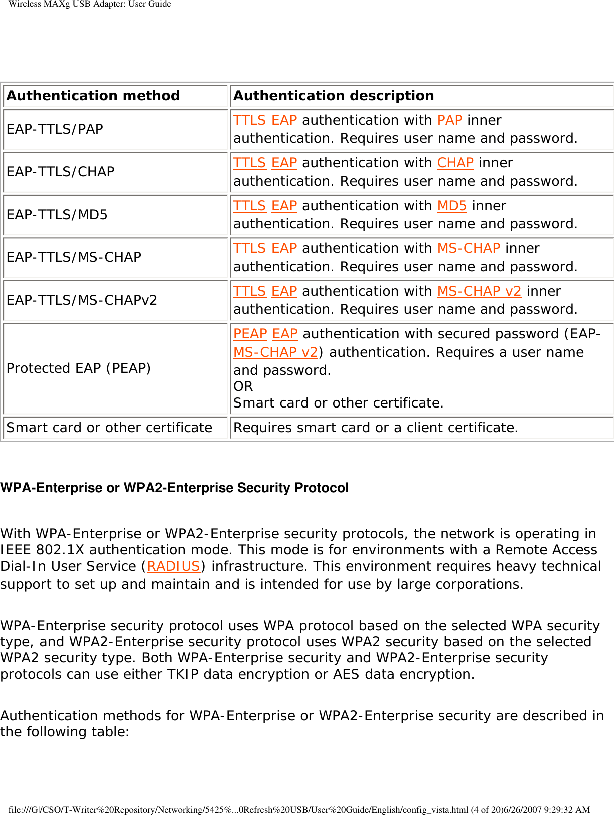 Page 45 of Universal Scientific USGBR02 USROBOTICS WIRELESS MAXg USB ADAPTER User Manual Wireless MAXg USB Adapter  User Guide