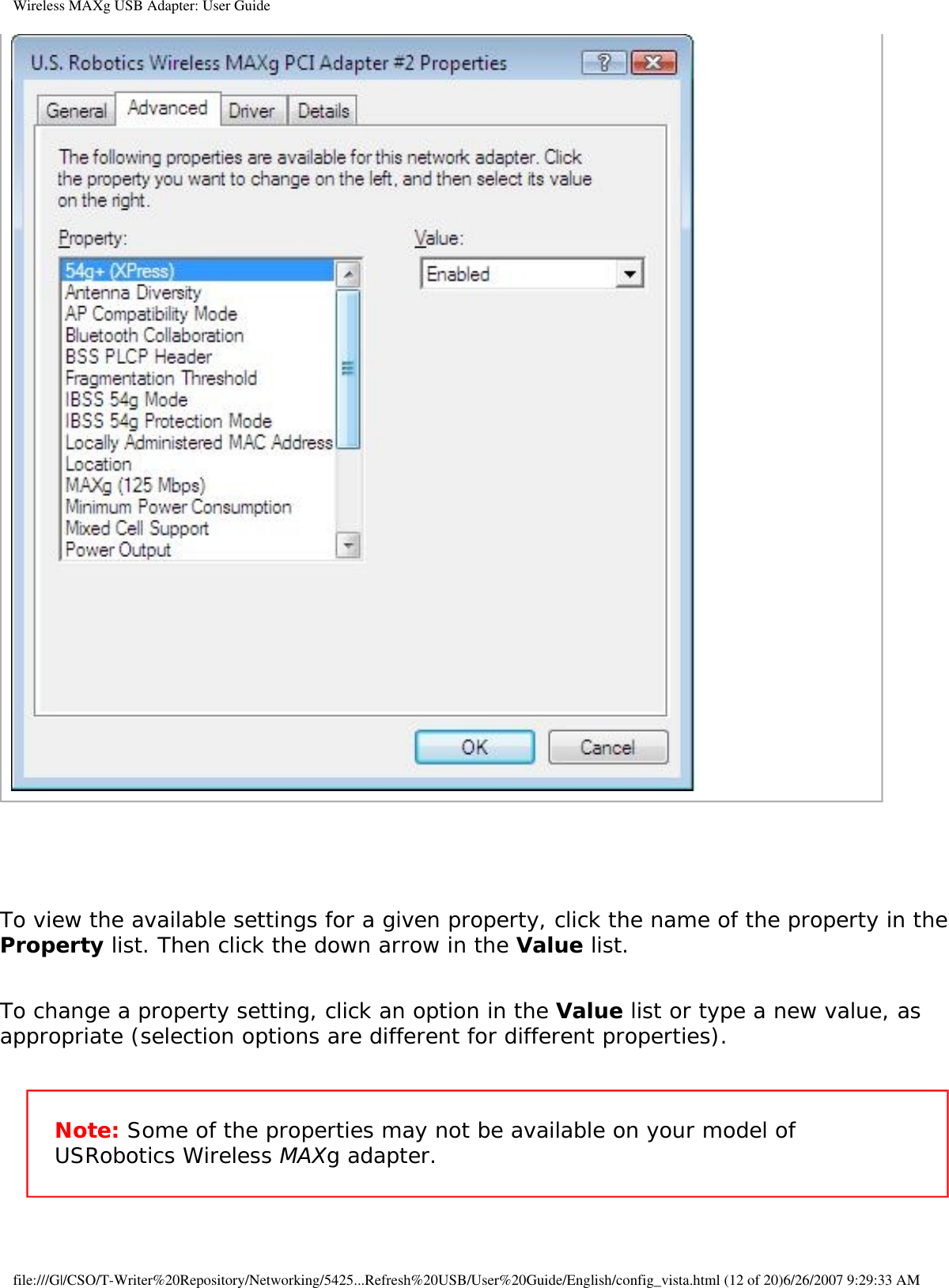 Page 53 of Universal Scientific USGBR02 USROBOTICS WIRELESS MAXg USB ADAPTER User Manual Wireless MAXg USB Adapter  User Guide