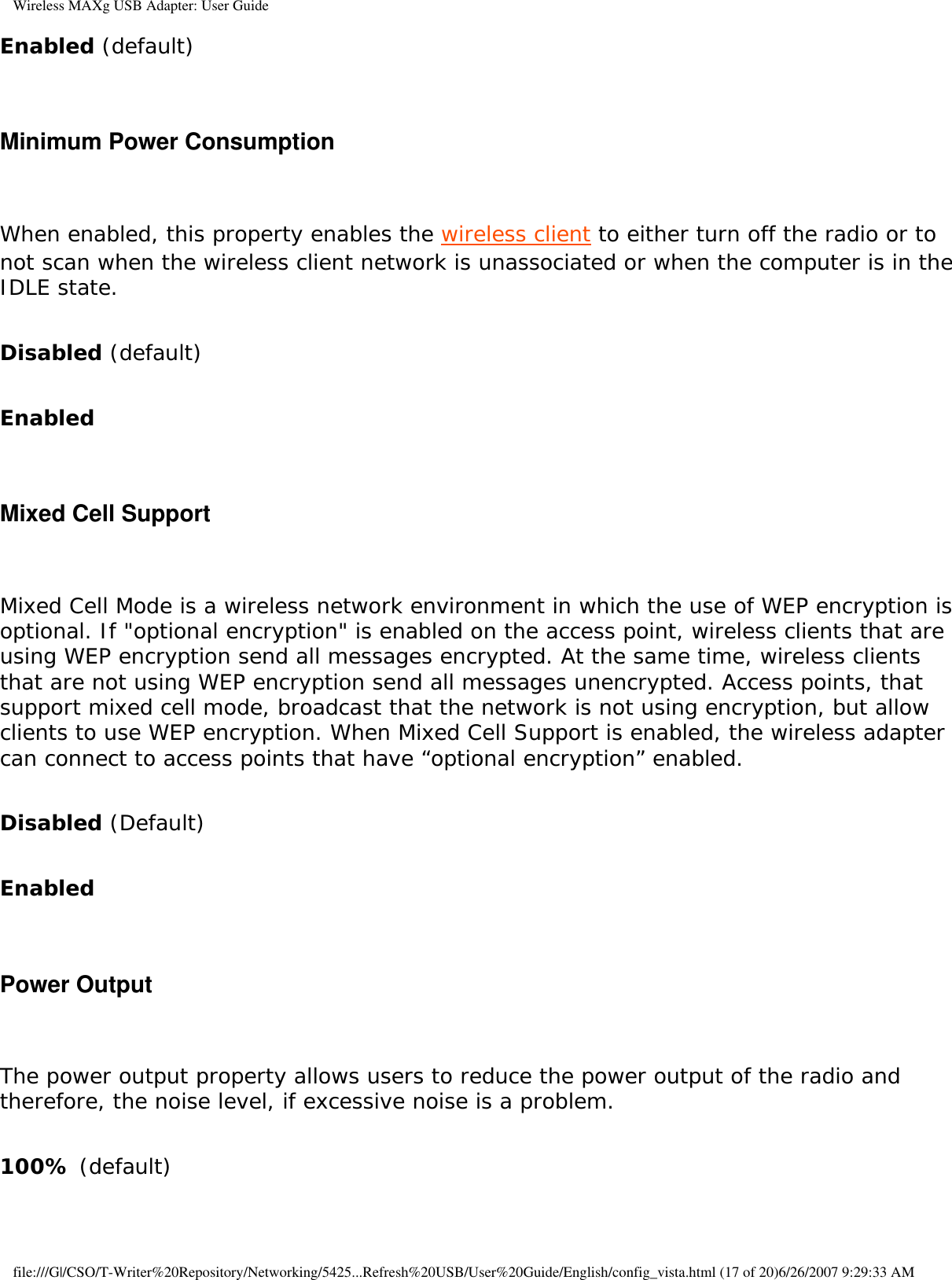 Page 58 of Universal Scientific USGBR02 USROBOTICS WIRELESS MAXg USB ADAPTER User Manual Wireless MAXg USB Adapter  User Guide