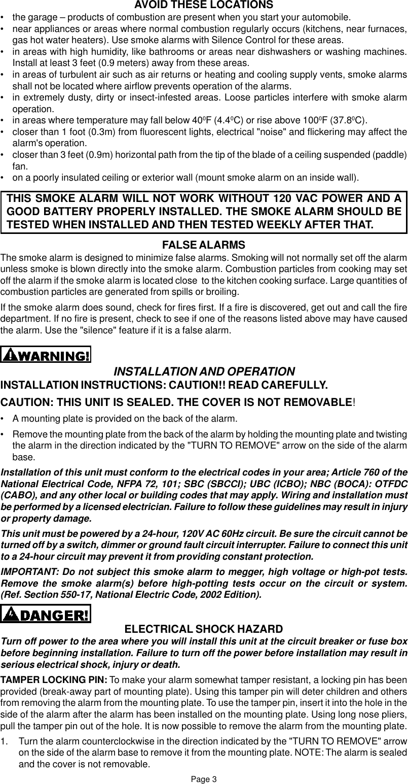 Page 3 of 8 - Universal-Security-Instruments Universal-Security-Instruments-Usi-5204-Users-Manual- ManualsLib - Makes It Easy To Find Manuals Online!  Universal-security-instruments-usi-5204-users-manual